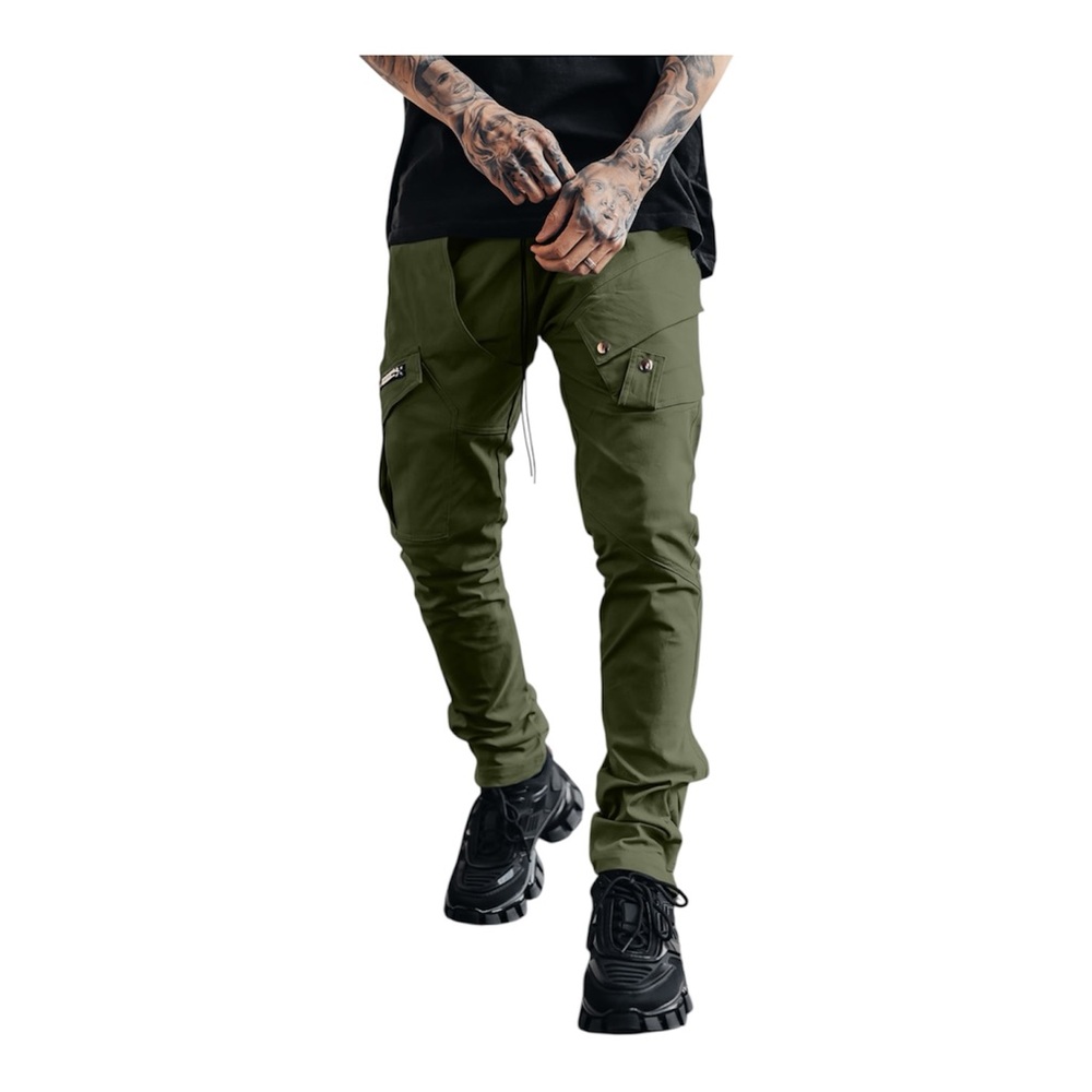 5/$25 Men’s Medium UTILITY CARGO PANTS V11 IN OLIVE